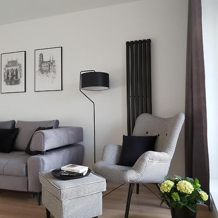 Apartament 150 Zaspa Vvita Z Prywatnym Ogrodem I Tarasem Gdańsk Exteriör bild
