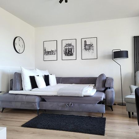 Apartament 150 Zaspa Vvita Z Prywatnym Ogrodem I Tarasem Gdańsk Exteriör bild