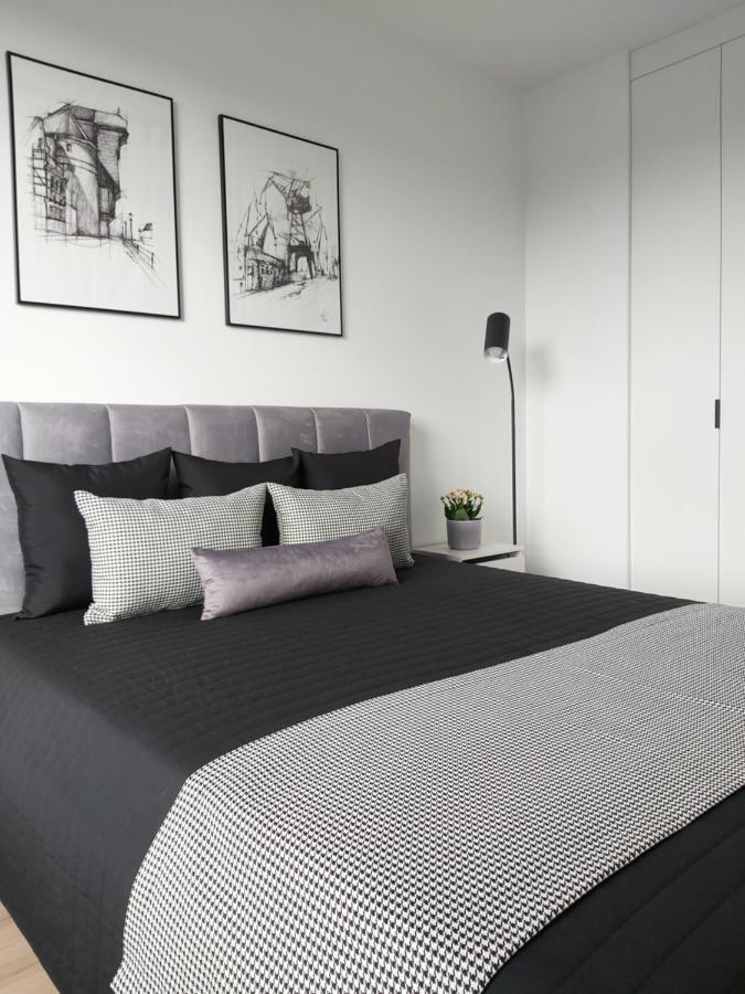Apartament 150 Zaspa Vvita Z Prywatnym Ogrodem I Tarasem Gdańsk Exteriör bild
