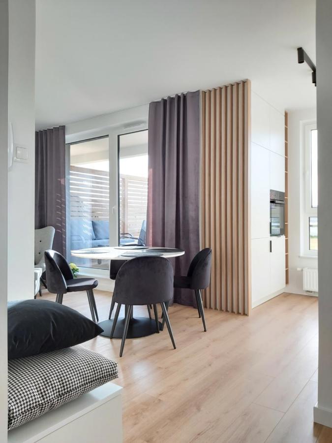 Apartament 150 Zaspa Vvita Z Prywatnym Ogrodem I Tarasem Gdańsk Exteriör bild