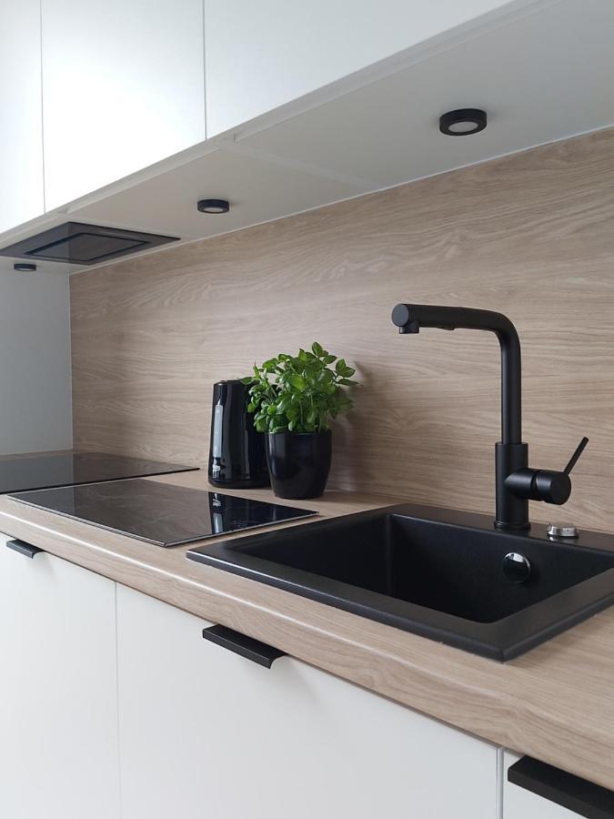 Apartament 150 Zaspa Vvita Z Prywatnym Ogrodem I Tarasem Gdańsk Exteriör bild